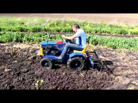 Видео: Минитрактор 'Козачок' Ямпільский ресорний завод