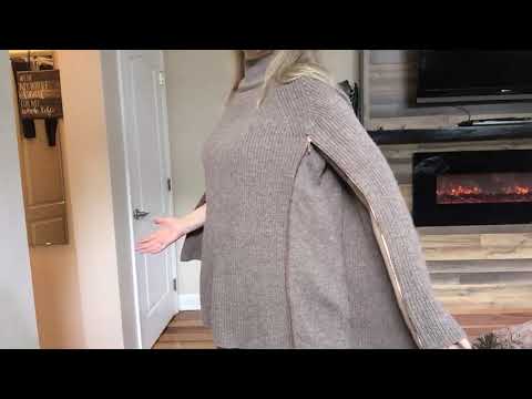 Видео: Стильный кейп.Идея для шитья и вязания