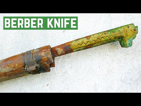 Видео: Реставрация Старого Ржавого Ножа Берберов ФЛИССА