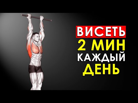 Видео: Вот Что Произошло с Моим Телом, Когда я Начал Висеть по 2 Минуты Каждый День (Впечатляет)