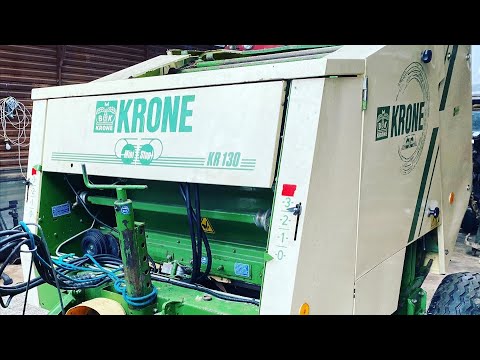 Видео: Обзор пресс-подборщика KRONE KR 130(Ministop)