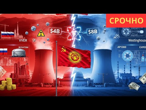 Видео: ВАЖНО!Киргизия строит атомную станцию: технологии Кремля или Запада? Китай наблюдает!