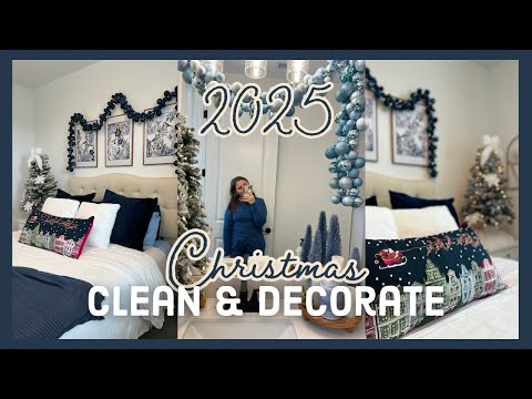 Видео: НОВИНКА 2025 ❄️ Рождественская уборка и декор вместе со мной 2025 | Синий рождественский декор