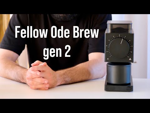 Видео: Кофемолка нового поколения для альтернативы Fellow Ode Brew gen 2