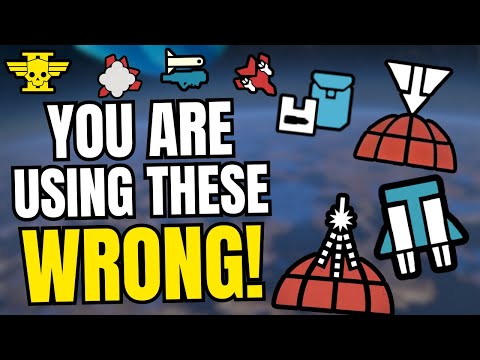 Видео: 10 лучших недооценённых стратагем, оружия и брони для меты на уровне сложности «Хеллдайв»: советы...