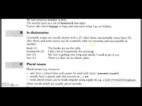 Видео: vocabulary / Ағылышн тілін үйренейік саналмайтын зат/ сөздік сабақ 71 uncountable and plural nouns
