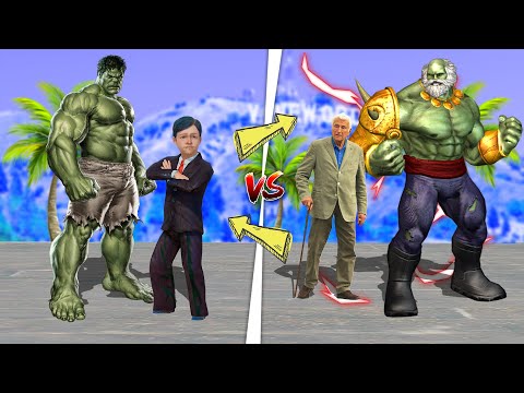 Видео: Халк пен Кішкентай Джонни шалға айналып кетті! (GTA V)