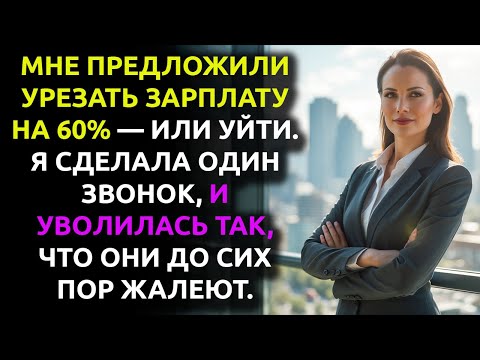 Видео: "Или 60% ОТ ПРЕЖНЕЙ ЗАРПЛАТЫ, или дверь" — я вышла и ПОЗВОНИЛА КОНКУРЕНТУ...