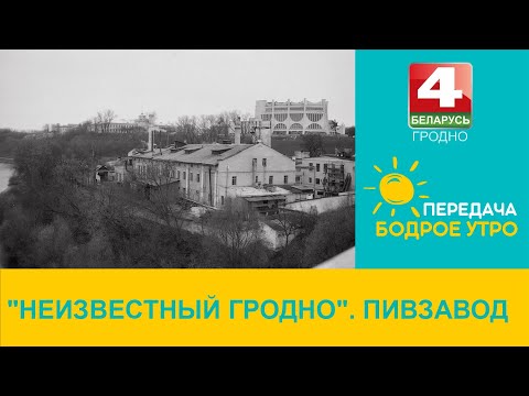 Видео: Бодрое утро. "Неизвестный Гродно". Пивзавод. 17.08.2023