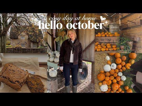Видео: привет, октябрь 🎃🍂 уютный день дома и тыквенная грядка