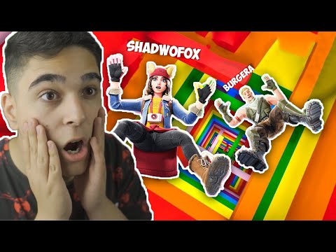 Видео: ПРЕДИЗВИКАХ @BurgerMurder НА ФОРТНАЙТ ДРОПЪР!! Fortnite Dropper Challenge