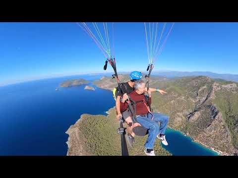 Видео: Параглайдинг в Олюдениз