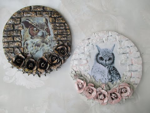 Видео: 2 ПАННО из КАРТОНА и ЛОТКОВ от ЯИЦ #DIY #OWL