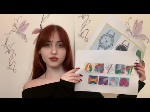 Видео: АСМР психологические тесты по картинкам 🤍🦋
