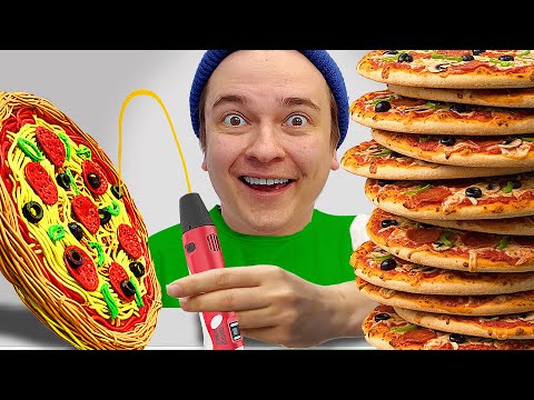 Видео: Если нарисуешь 3D-ручкой за 1 минуту 1 час 1 день, я куплю это!