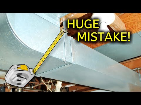 Видео: Объяснение размеров систем отопления, вентиляции и кондиционирования воздуха: конструкция возврат...