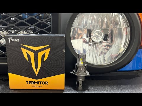 Видео: Модернизация фар FJ Cruiser: светодиодные лампы и отключение ДХО