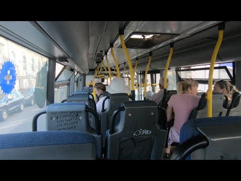 Видео: Выборг, маршрут 1/6: Scania OmniLink CL94UB, В 096 УК 47