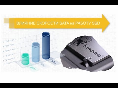 Видео: Влияние скорости SATA на работу SSD дисков отличие SATA 1 2 3
