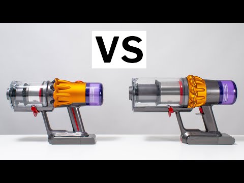 Видео: Dyson V12 против V15