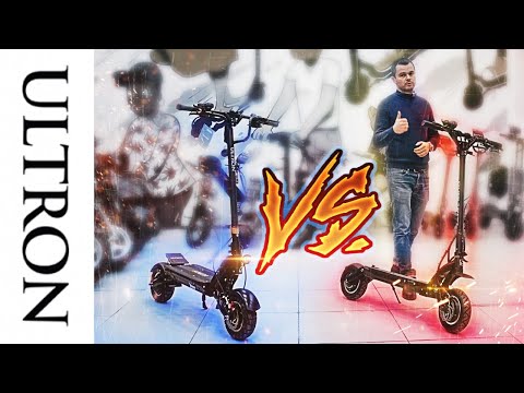 Видео: Электросамокат ULTRON X2 2021 года в сравнении с Dualtron Eagle pro | Ультрон х2 и Дуалтрон игл про