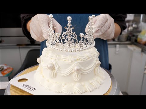 Видео: Принцесса торт / Корейская уличная еда