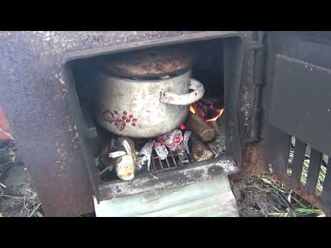 Видео: Обжигаю Цветной Металл в Печке