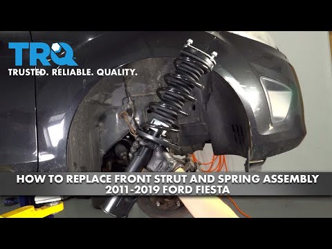 Видео: Как заменить стойку и пружину в сборе Ford Fiesta 2011-2019