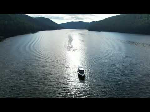 Видео: Красноярское море. Залив Малая Дербина. KrasBoat 830