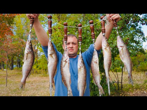 Видео: 🔥Теперь готовлю только так!!!!Шашлык из судака с топленным маслом!!!!