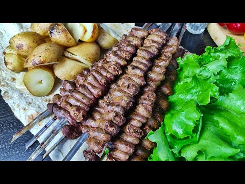 Видео: Шашлык не нужен, когда готовлю куриные сердечки на мангале - делюсь проверенным рецептом