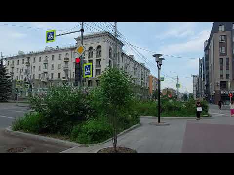 Видео: Красноярск. Ж/д вокзал, герб и новый жк.