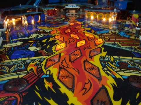 Видео: Игровой автомат Bally Dungeons & Dragons 1987 года — игровой процесс, оформление, видео дизайна