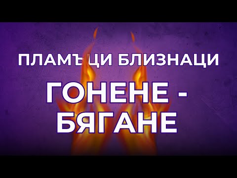 Видео: Привличане и отдалечаване, гонене и бягане при ПЛАМЪЦИТЕ БЛИЗНАЦИ