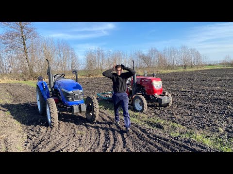 Видео: Закриття вологи тракторами сінтай 244 та дмтз 504