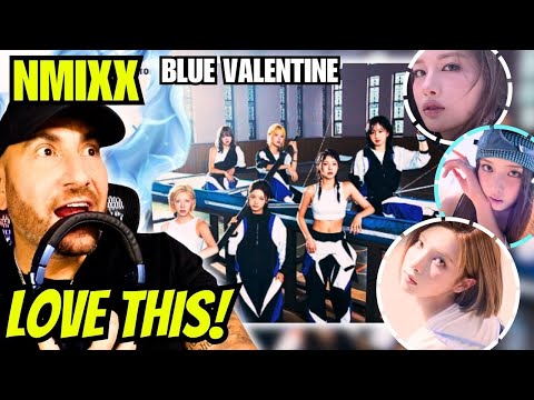 Видео: NMIXX – Blue Valentine 💙 | Первая реакция – Эти девчонки продолжают расти!