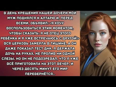 Видео: В день крещения нашей дочери мой муж поднялся к алтарю и, перед всеми, объявил： «Я хочу...