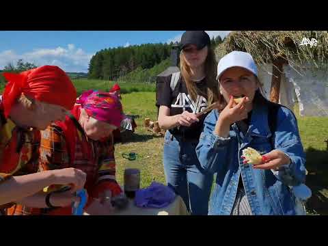 Видео: "Тылыс" этнокомплекс: удмуртский азбар, туначикон, ошмесъёс, лесная тропа бесермян