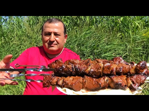 Видео: ВКУСНЕЙШИЙ Шашлык из Печени! РАСКРЫВАЮ СЕКРЕТЫ ПРАВИЛЬНОГО ШАШЛЫКА