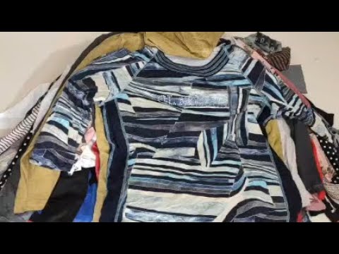 Видео: Лот 1331 Тонковки Женские Германия КРЕМ 1010ркг 12кг 62ед