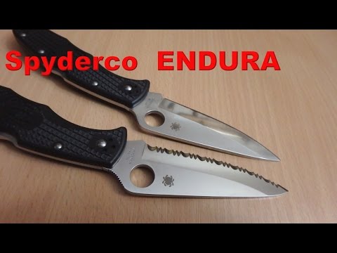 Видео: Нож Spyderco Endura - авангард ставший классикой