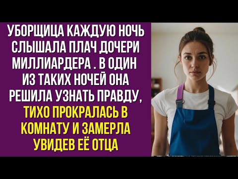 Видео: Уборщица каждую ночь слышала плач дочери миллиардера. В одну из таких ночей она решилась узнать, ч