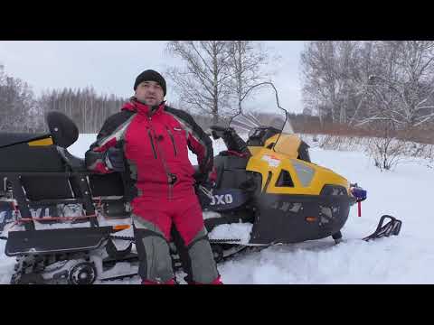 Видео: Снегоход Stels Viking600 - 2-й сезон. Позитивно от души!