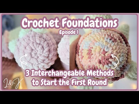 Видео: Начинаем первый раунд — основы вязания крючком, эпизод 1