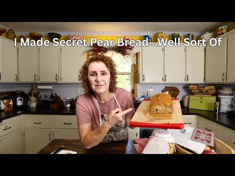Видео: Вкусный грушевый хлеб. Возможно, я сделал грушевый уксус?