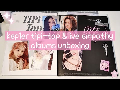 Видео: ★“распаковка альбомов kep1er и ive | kep1er & ive albums unboxing”★