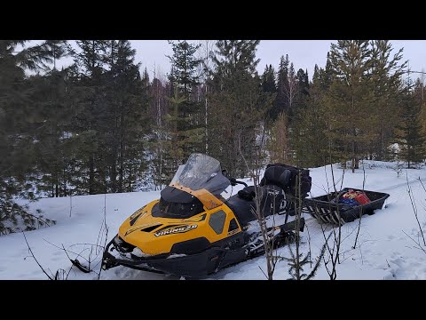 Видео: /STELS VIKING S600 2.0/СЛОМАЛ ЛЫЖУ/ПРОРЫВАЕМСЯ ПО ЗАВАЛАМ ДО ИЗБЫ/