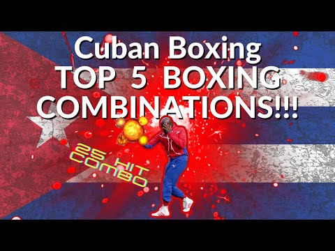 Видео: КУБИНСКИЙ БОКС: ТОП-5 БОКСЕРСКИХ КОМБИНАЦИЙ!!!