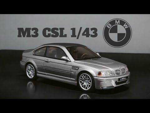 Видео: Хвороба виробника Kyosho: BMW M3 і M3 CSL 1/43 від PremiumX і Minichamps, та інші масштабні моделі