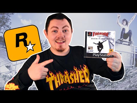 Видео: THRASHER: Катайся и круши PS1! — Square Eyed Jak